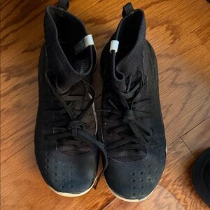 Steph Curry Under Armour Black High-Top Athletic Shoes